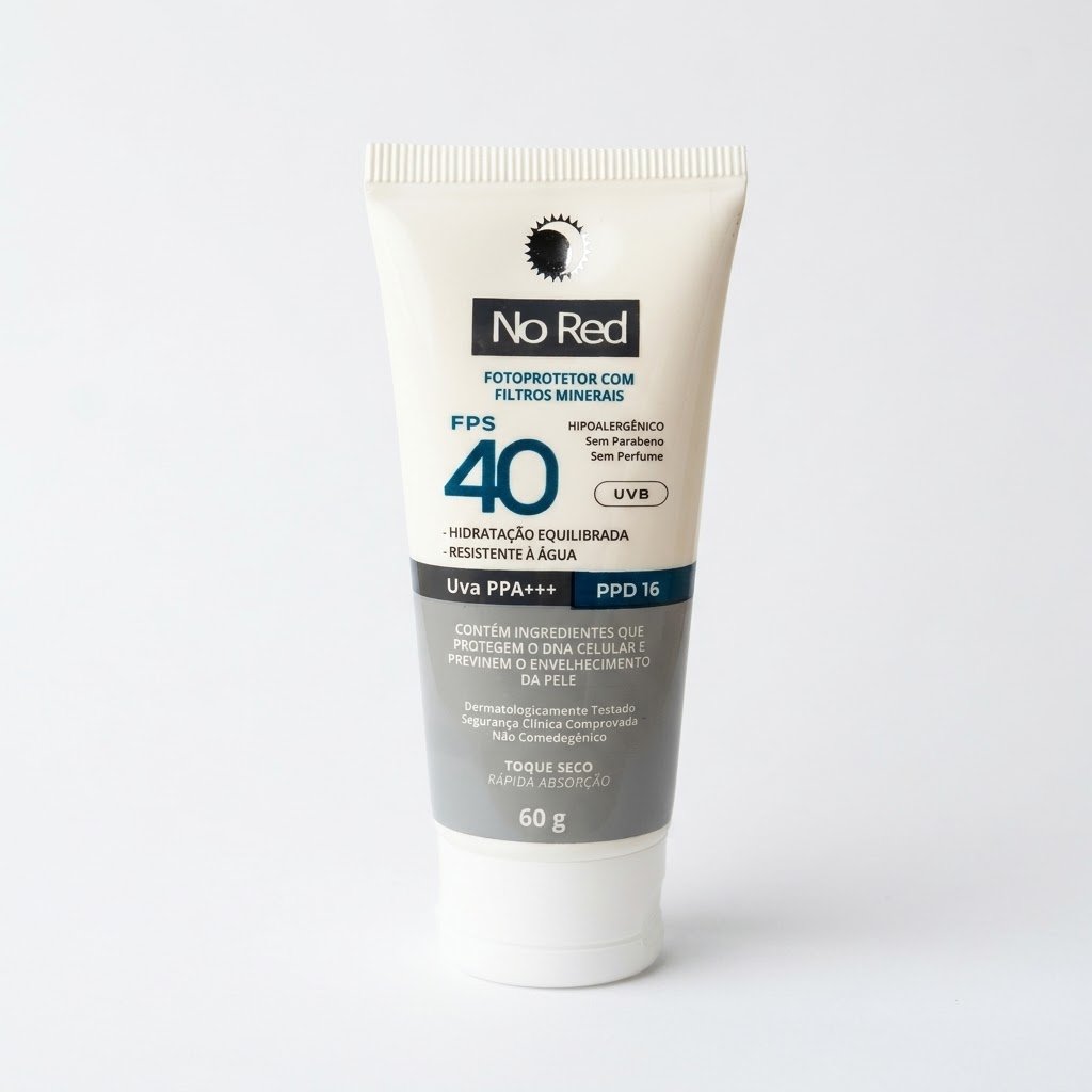 Protetor Solar NoRed FPS 40 Mineral